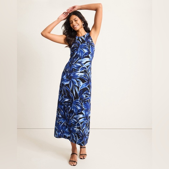 NWT💙🔥Jasmina Bravo Blooms Maxi Dress - Picture 2 of 4